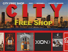 Tablet Screenshot of cityfreeshop.com